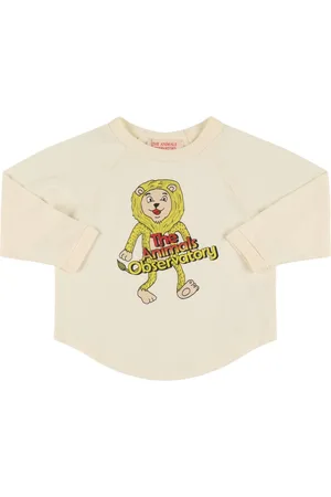 The Animals Observatory Printed Cotton Jersey T-shirt