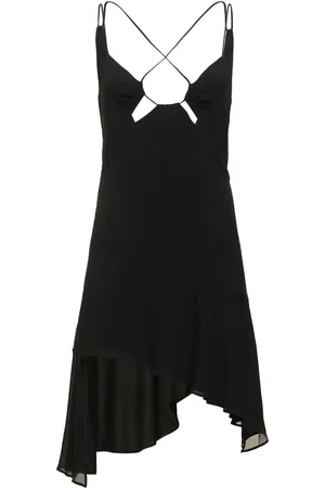 The Andamane Layla Stretch Silk Georgette Mini Dress