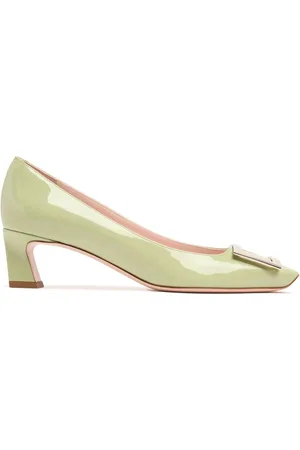 Roger Vivier 45mm Trompette Patent Leather Pumps