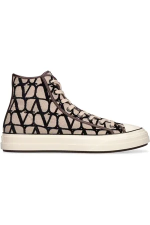 VALENTINO GARAVANI Toile Iconographe High-top Sneakers