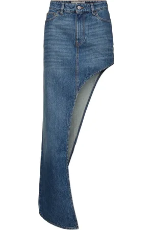 COPERNI Asymmetric Denim Skirt