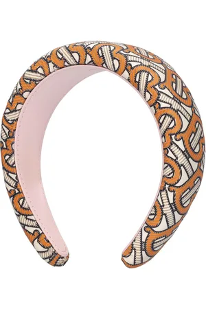 Burberry Monogram Print Cotton Headband