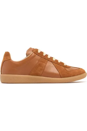 Maison Margiela Replica Low Leather Sneakers