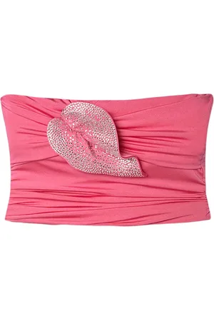 GIUSEPPE DI MORABITO Embellished Bandeau Top