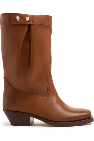Isabel Marant 40mm Ademe-gb Leather Tall Boots
