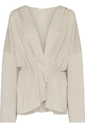 Max Mara Etna Wool Knit Cardigan W/lace
