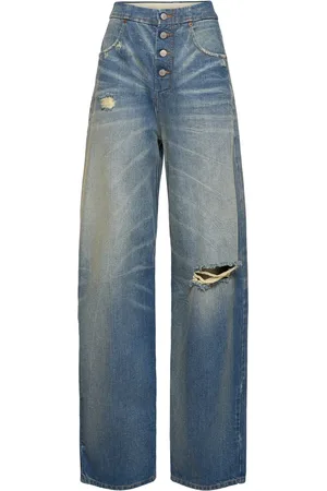 Maison Margiela High Rise Straight Jeans
