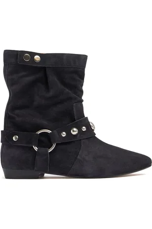 Isabel Marant 10mm Stania-ga Suede Ankle Boots