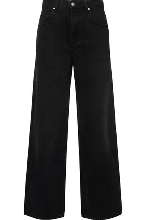 Isabel Marant Joanny Mid Rise Denim Wide Jeans