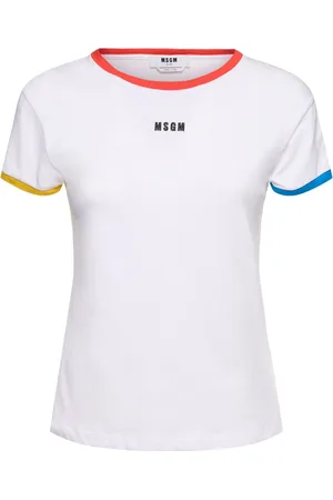 Msgm Logo Jersey T-shirt
