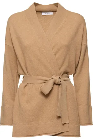 Max Mara Arno Belted Cashmere Knit Cardigan