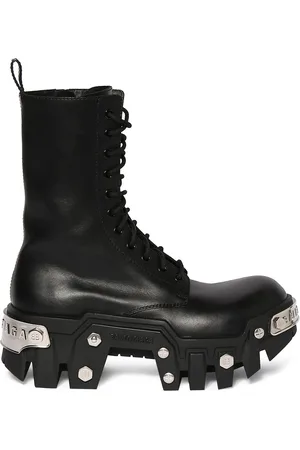 Balenciaga Bulldozer Leather Boots