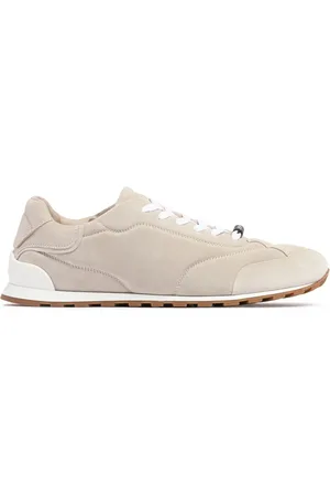 Brunello Cucinelli 10mm Suede Low Top Sneakers