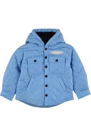 Dsquared2 Hooded Quilted Nylon Jacket