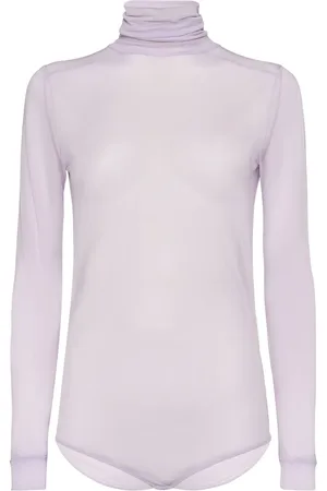 Maison Margiela Viscose Jersey L/s Turtleneck Bodysuit