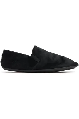 The Row 10mm Vincit Pony Hair Slip-on Loafers