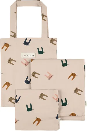 Liewood Bunny Print Organic Cotton Bed Set
