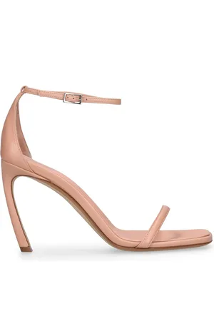 Lanvin 95mm Swing Leather Sandals
