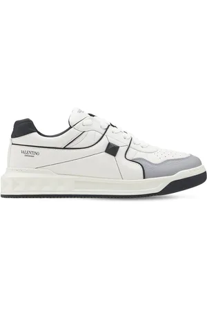 VALENTINO GARAVANI Mid-top Leather Sneakers