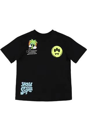 BARROW Printed Cotton Jersey T-shirt