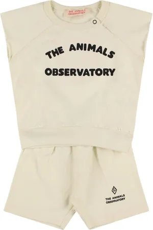 The Animals Observatory Cotton Terry T-shirt & Shorts