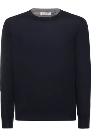 Brunello Cucinelli Wool & Cashmere Crewneck Sweater