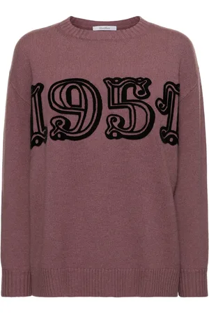 Max Mara Fido 1951 Logo Crewneck Sweater