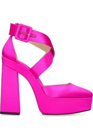 Jimmy Choo 140mm Gian Satin Pumps