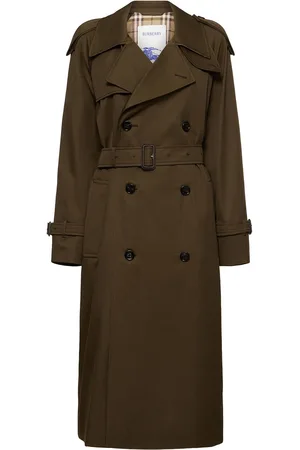 Burberry Bonded Canvas Trench Coat