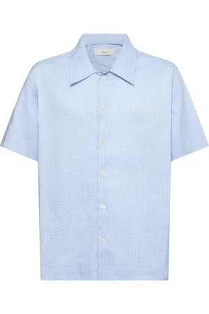 DUNST Holiday Striped Shirt