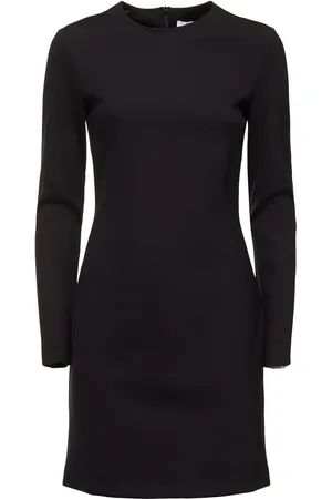 Max Mara Bartolo Neoprene Long Sleeve Dress