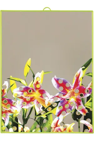 SELETTI Flower Mirror W/plastic Frame
