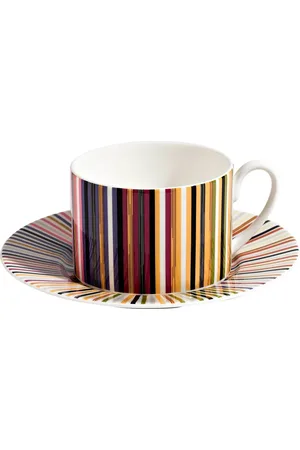 Missoni Stripes Jenkins Set Of 6 Tea Sets