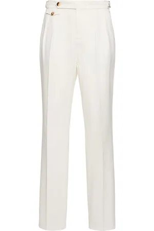 Brunello Cucinelli Pleated Cotton Pants