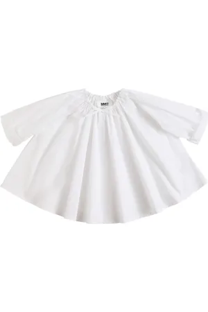 Maison Margiela Cotton Poplin Shirt W/ Bow