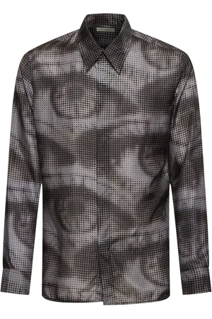 DRIES VAN NOTEN Carvies Printed Silk Shirt