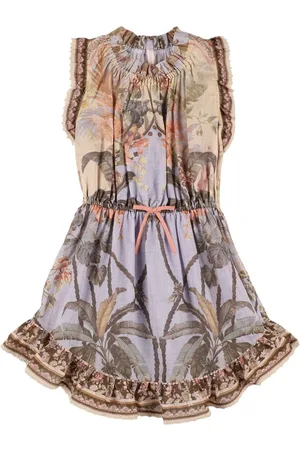 ZIMMERMANN Printed Cotton Muslin Dress