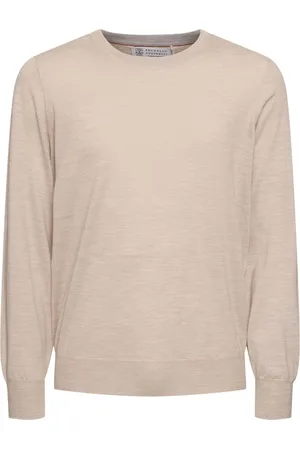 Brunello Cucinelli Wool & Cashmere Crewneck Sweater