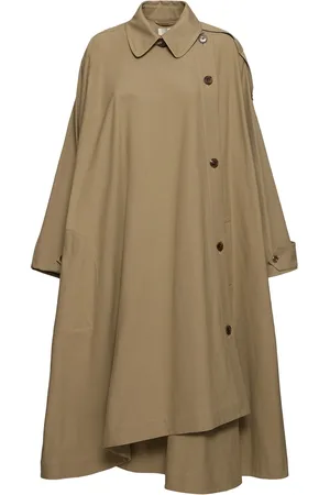 The Row Aralia Long Gabardine Trench Coat