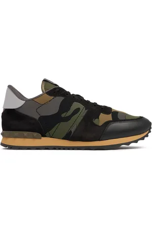 VALENTINO GARAVANI Rockrunner Canvas Sneakers