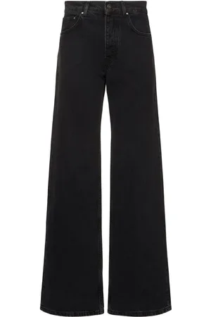 ANINE BING Hugh Mid Rise Straight Jeans