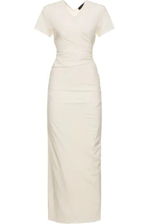 Proenza Schouler Sidney Viscose Blend Long Dress