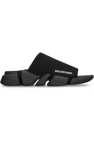 Balenciaga 30mm Speed 2 Knit Slide Sandals