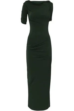 Jacquemus La Robe Drapeado Long Dress