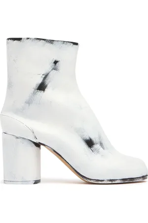 Maison Margiela 80mm Tabi Bianchetto Ankle Boots