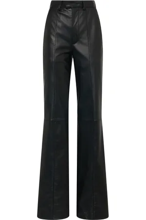 GIUSEPPE DI MORABITO Leather Flared Pants