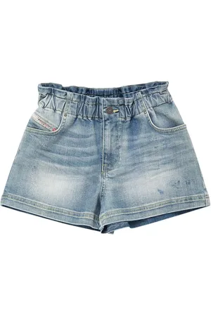 Diesel Cotton Denim Shorts