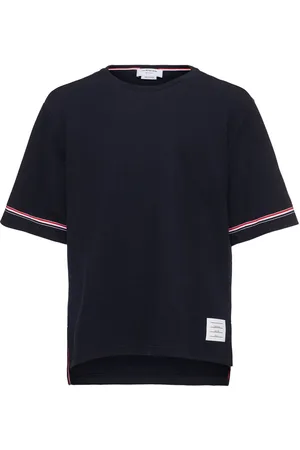 Thom Browne Rugby Fit Short Sleeve Cotton T-shirt