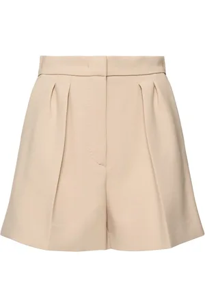 Max Mara Zic Wool Blend Shorts