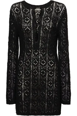 Loulou Studio Evan Lace Stitch Mini Dress